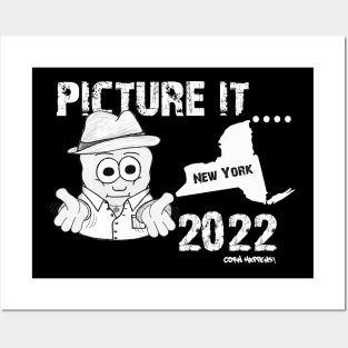 Picture It!  New York 2022 - Corn Happens! Posters and Art